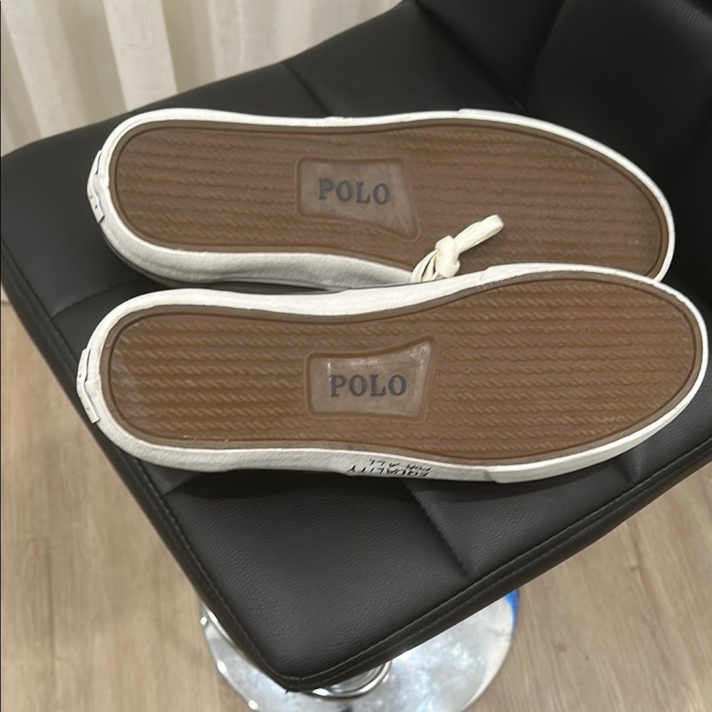 Men's Polo Ralph Lauren Canvas Sneakers - Picture 5 of 8